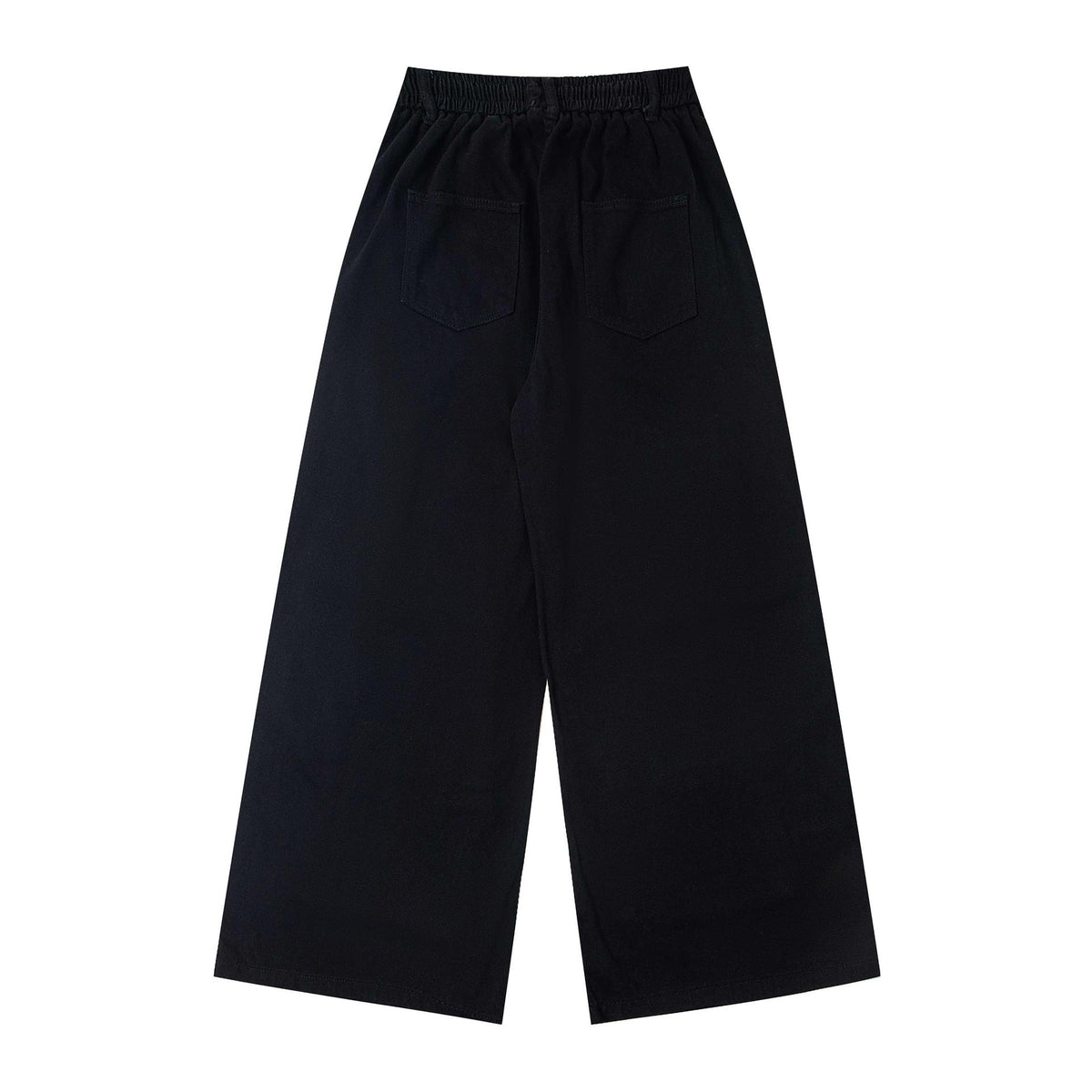 Cartoon embroidery workwear pants