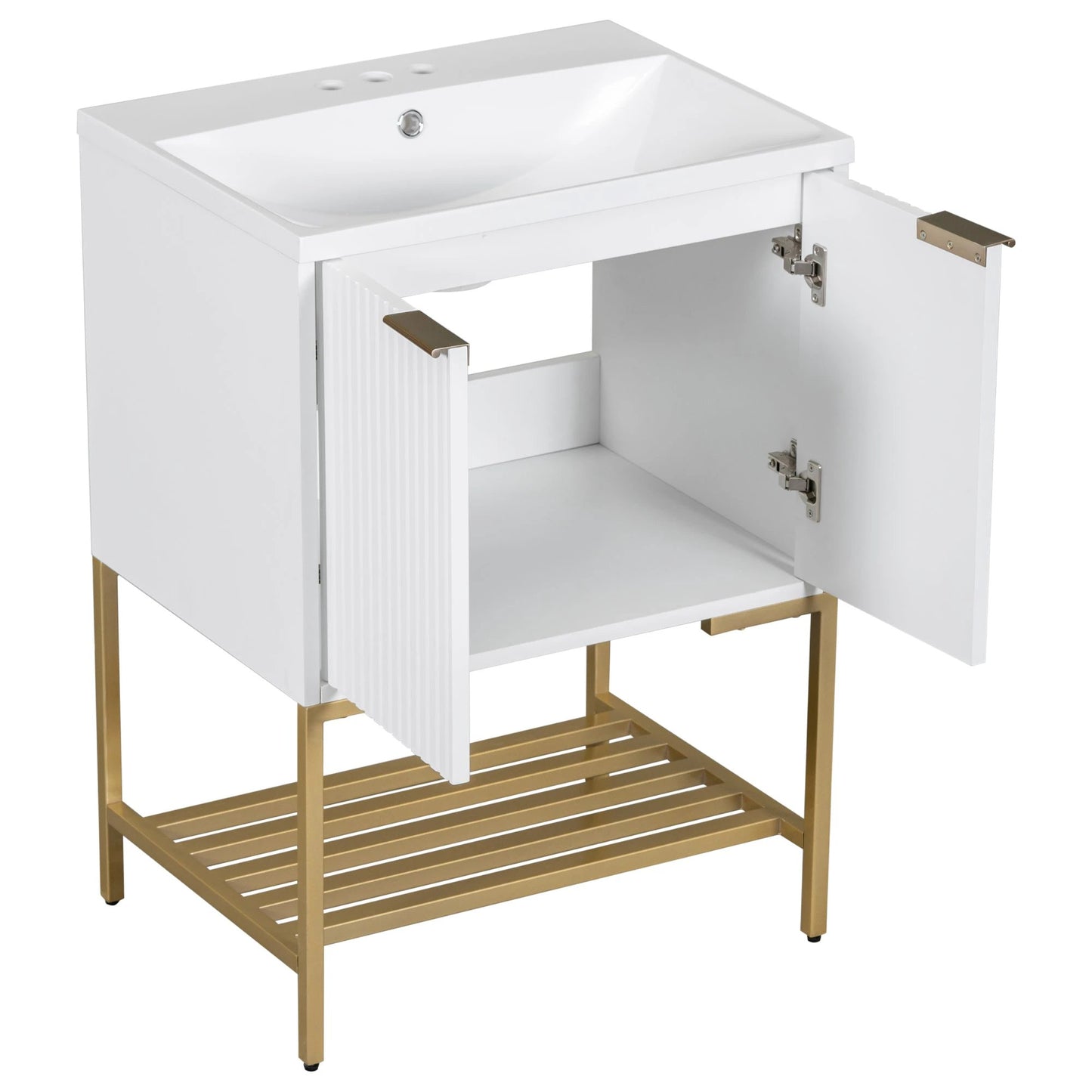 24" Bathroom Vanity with Sink by eprolo
