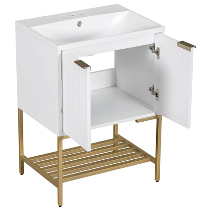 24" Bathroom Vanity with Sink by eprolo