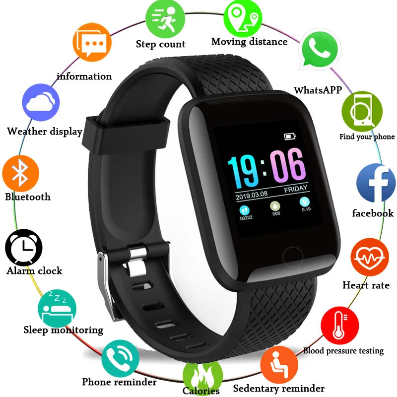 Smart Men's and Women's Fitness Tracker Watch D13-1