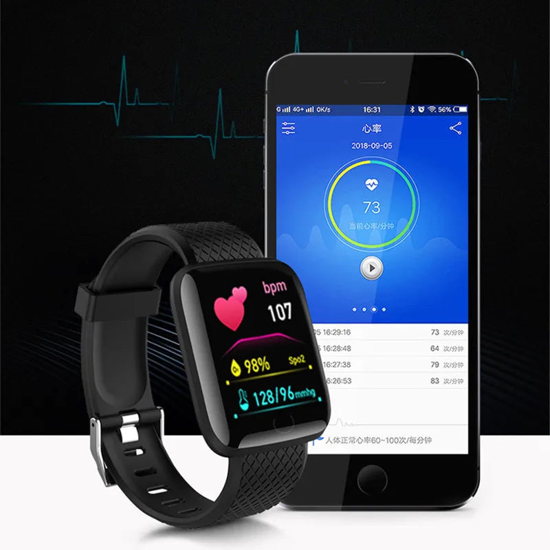 Smart Men's and Women's Fitness Tracker Watch D13-2