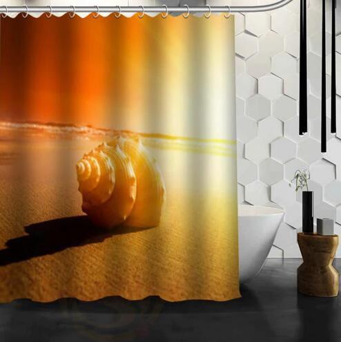 Waterproof Shower Curtain Bathroom Curtain Beach Spa Shower Curtain by eprolo