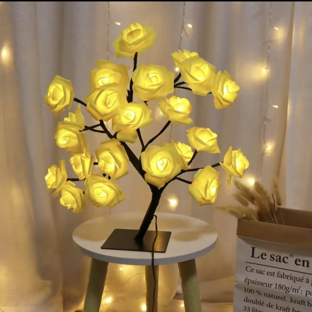 New LED Tree Light Sakura Light Rose Light Decorative Night Light by eprolo