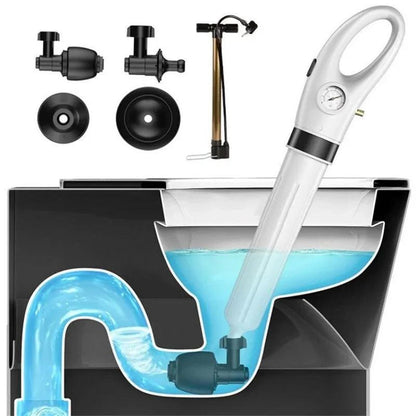 Toilet Dredge Sewer Household Artifact WC Pipeline Blockage Tool Suction High Pressure Pneumatic Pipe Dredger Unblocker by eprolo