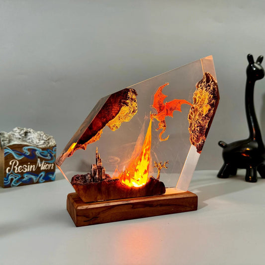 Dragonite Movie Model Night Light Resin Lamp by eprolo