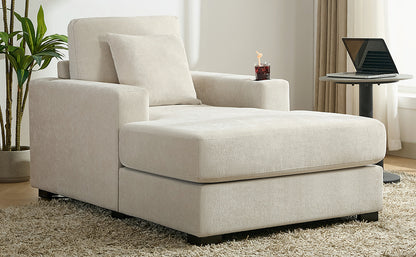 Tumbona oversized de 100.8 cm Sofá-diván de estilo moderno