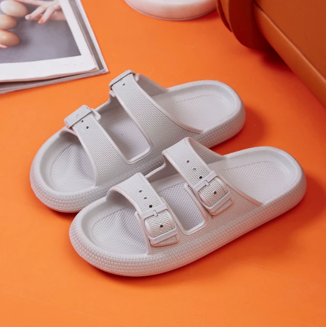 Thick soled slippers Summer home bathroom anti slip and fecal feeling Soft soled couple EVA slippers Male by eprolo