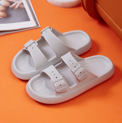 Thick soled slippers Summer home bathroom anti slip and fecal feeling Soft soled couple EVA slippers Male by eprolo