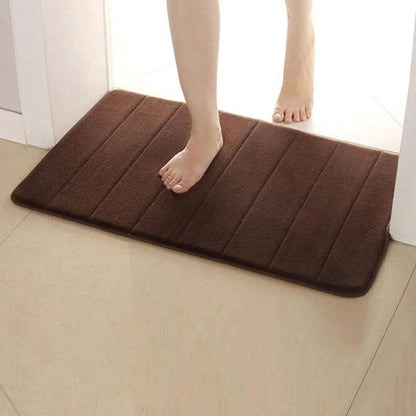 Memory Foam Bath Mats Bathroom Rug Bathroom Rug Toilet Mat Doormat by eprolo
