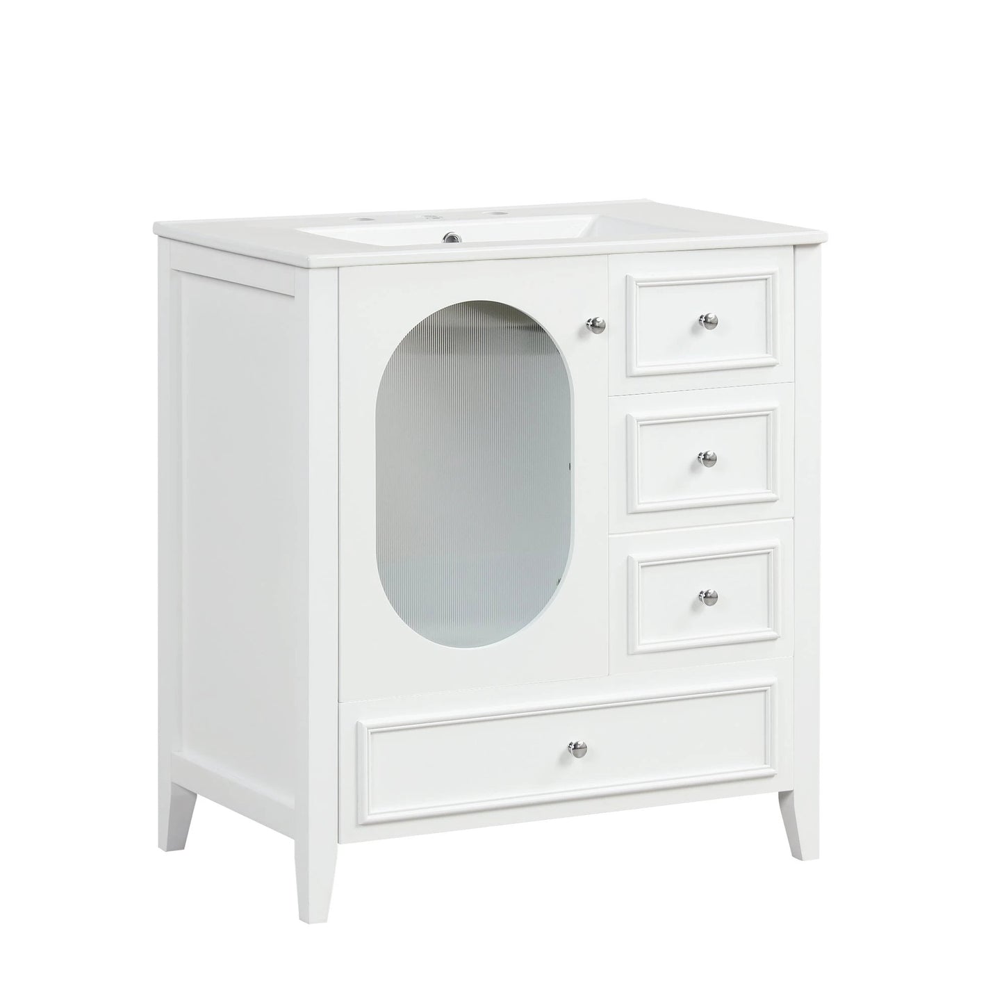 30" Bathroom Vanity with Sink by eprolo