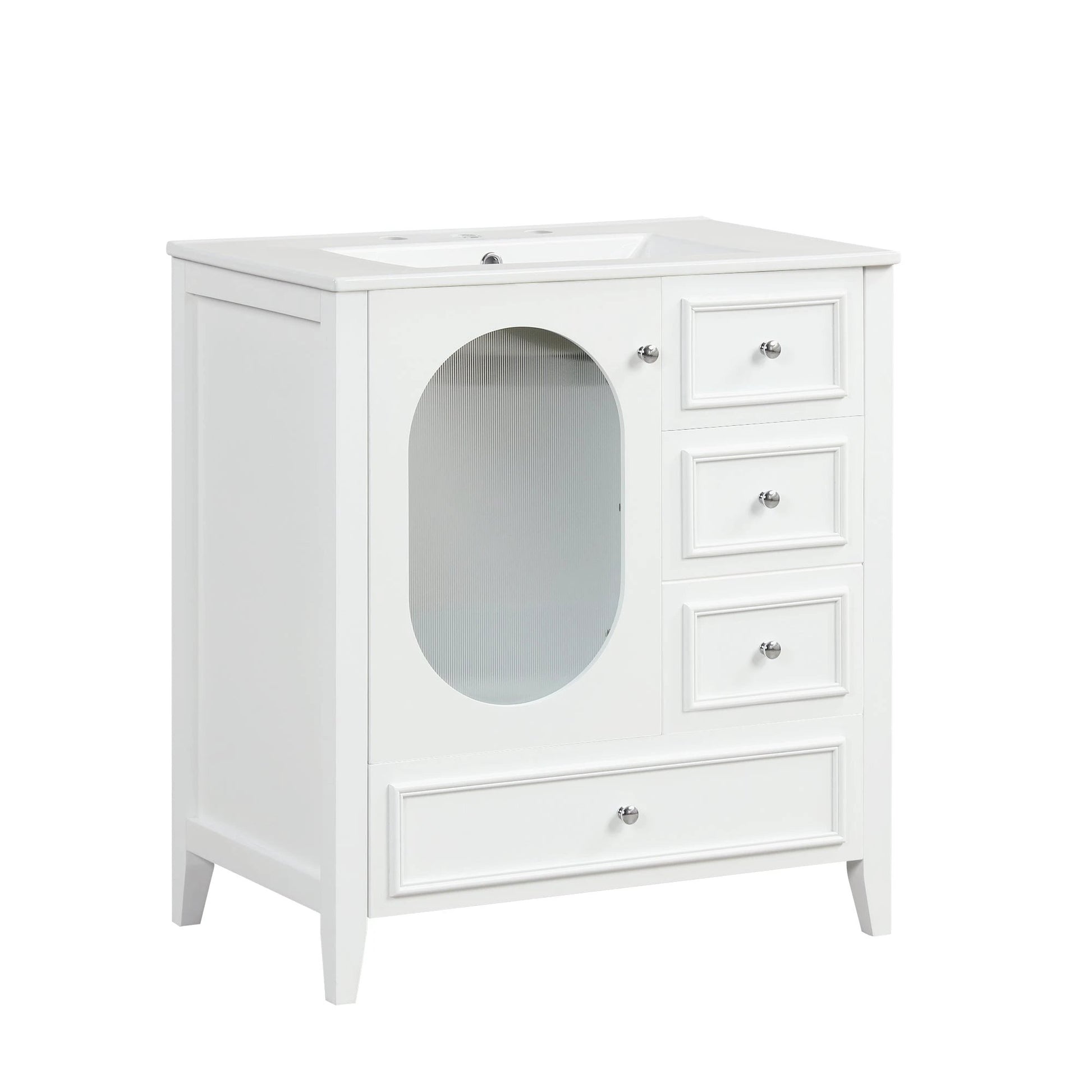 30" Bathroom Vanity with Sink by eprolo