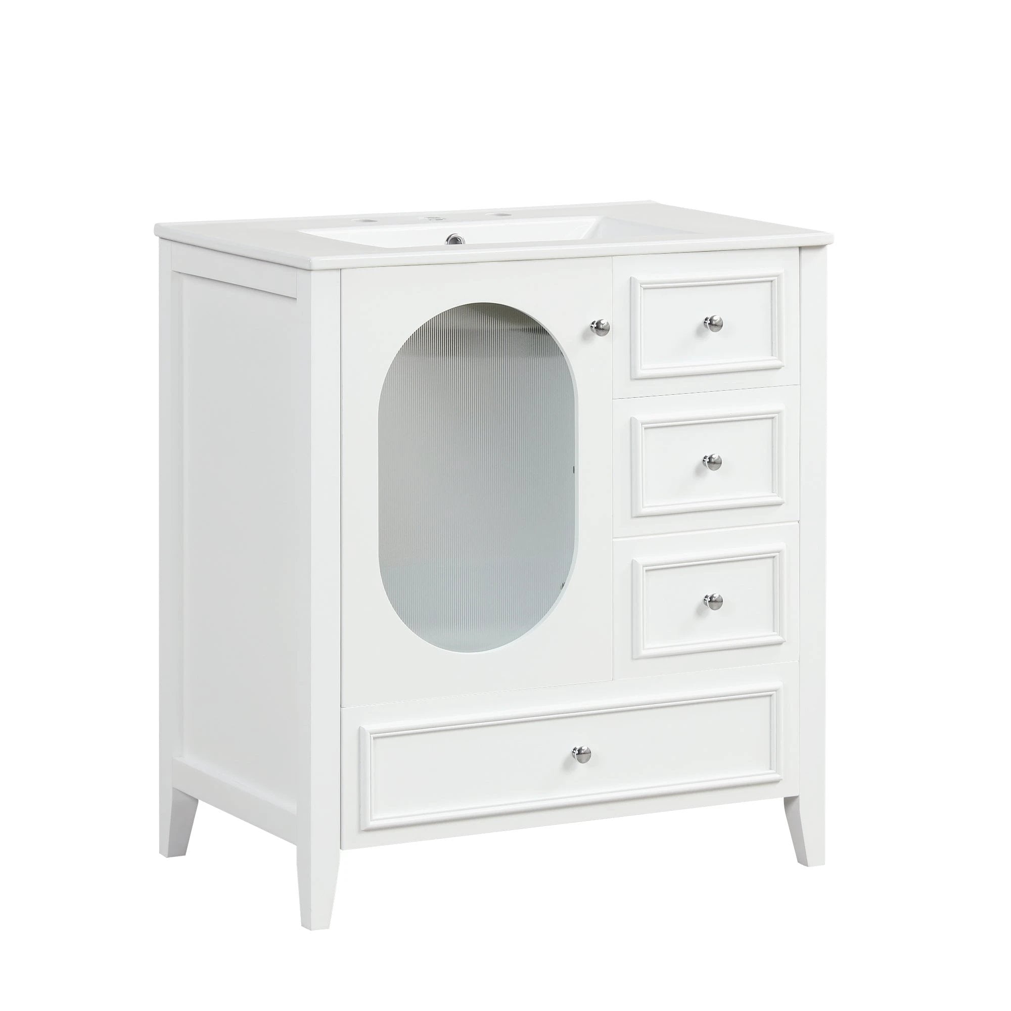 30" Bathroom Vanity with Sink by eprolo