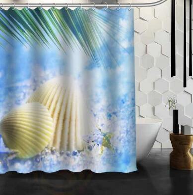 Waterproof Shower Curtain Bathroom Curtain Beach Spa Shower Curtain by eprolo
