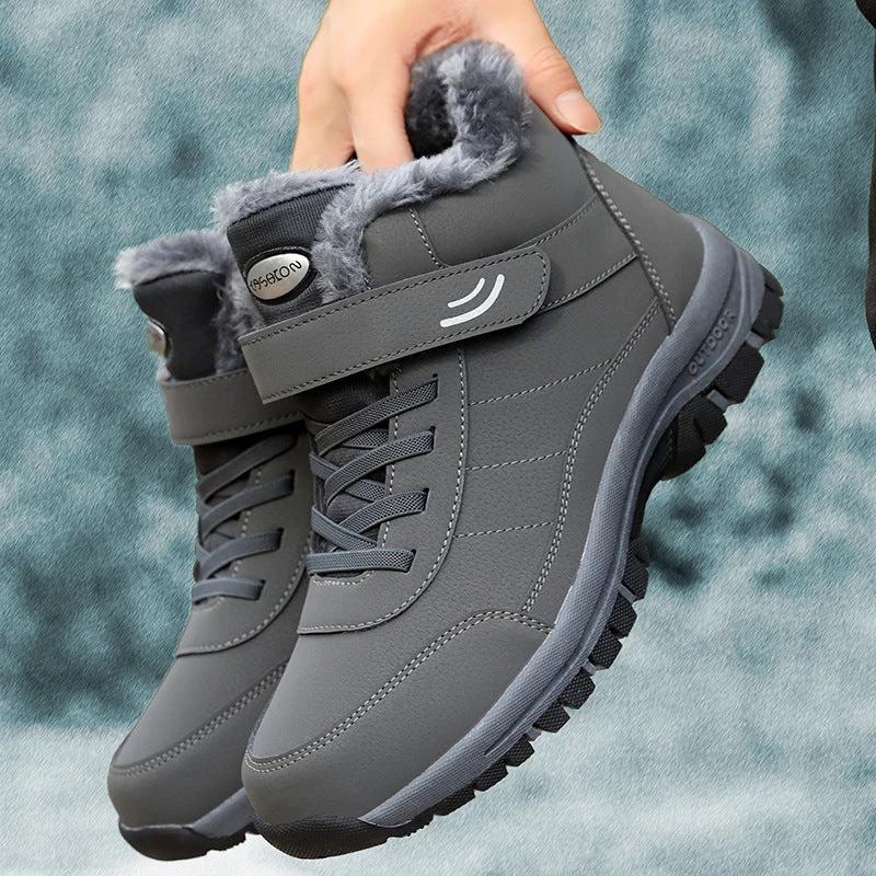 Rubber sole anti slip warm cotton shoes snow boots by eprolo