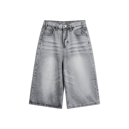 Faire un Pantalon Court en Jean Délavé Style Vintage