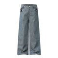 Make old wide leg jeans