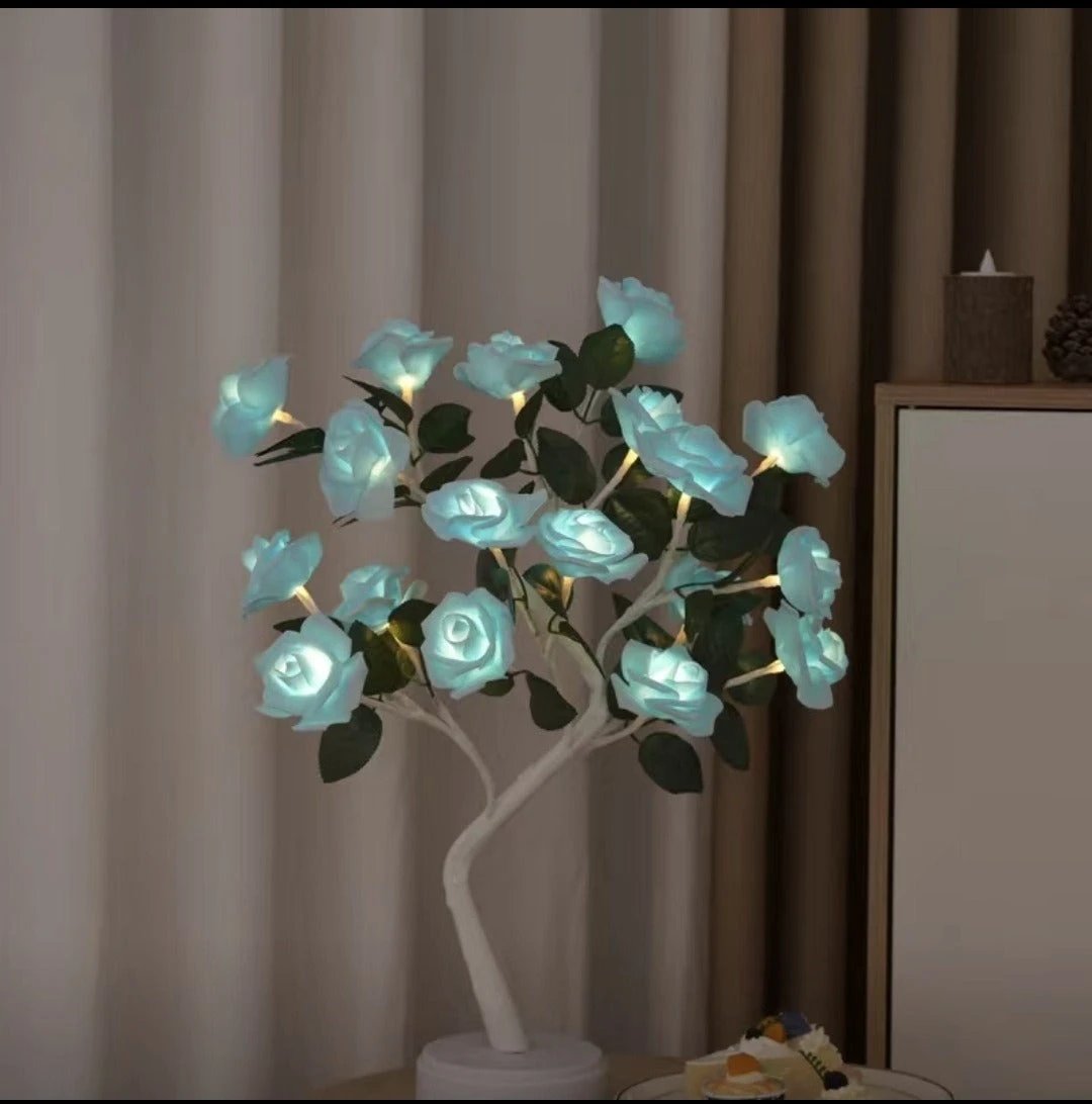 New LED Tree Light Sakura Light Rose Light Decorative Night Light by eprolo