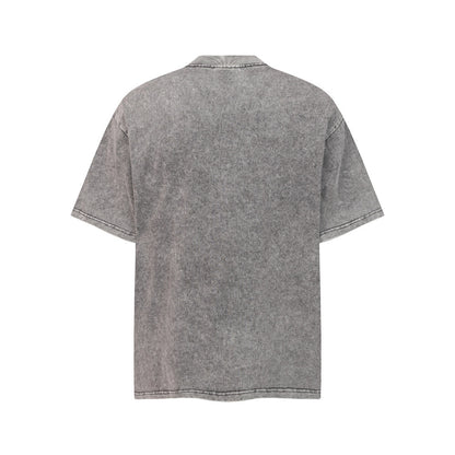 Make old washed short sleeved T-shirts