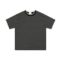 Loose striped short sleeved t-shirt