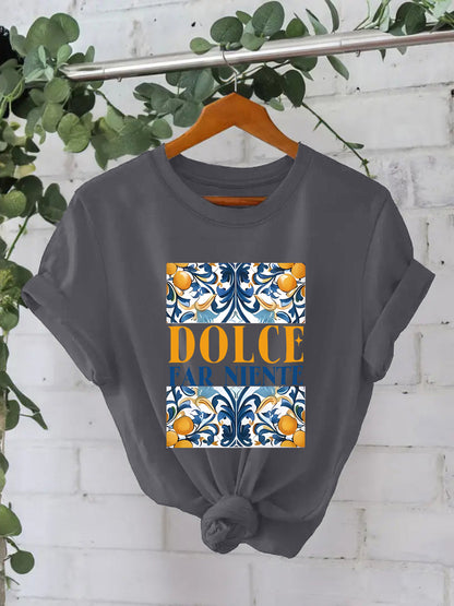 T-shirt imprimé à motifs