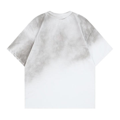 T-shirt court à manches courtes de style hip-hop