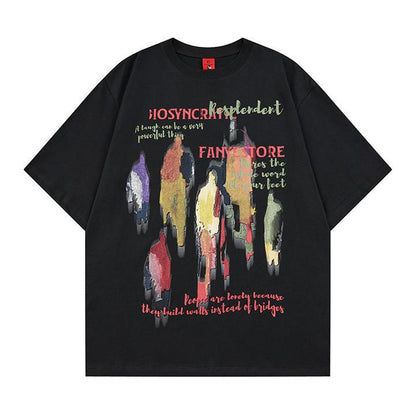 T-shirt à manches courtes "Unreal character"