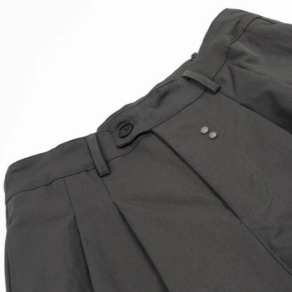 Solid color pleated casual pants by eprolo