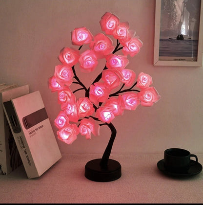 New LED Tree Light Sakura Light Rose Light Decorative Night Light by eprolo