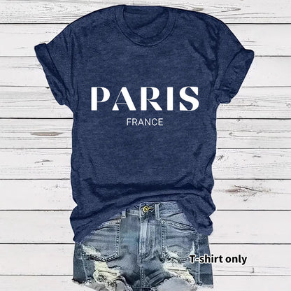 T-shirt Paris letters