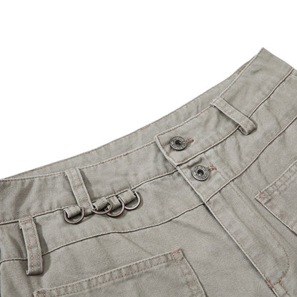 Loose wide leg jeans