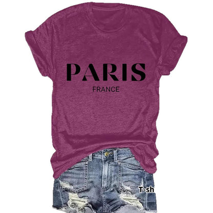 T-shirt Paris letters