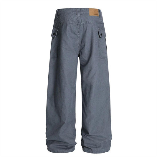 Splicing Loose Wide Leg Pants by eprolo