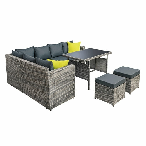 Outdoor Furniture Patio Set Dining Sofa Table Chair Lounge