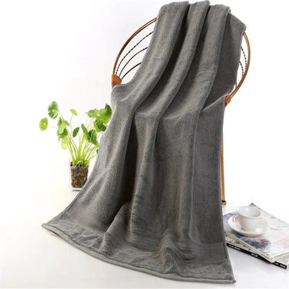 Egyptian Cotton beach towel Terry Bath Towels bathroom 70*140cm 650g Thick Luxury Solid for SPA Bathroom Bath Towels for Adults by eprolo
