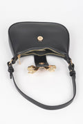HANDBAG NOLITA Vegan Leather Small Hobo Metal Ribbon – BYMANYC ® New York-4