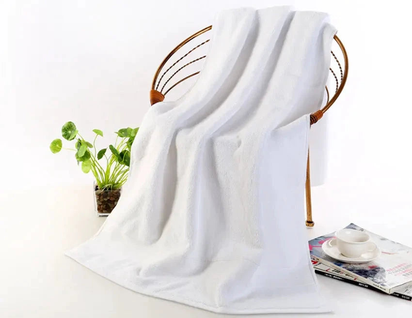 Egyptian Cotton beach towel Terry Bath Towels bathroom 70*140cm 650g Thick Luxury Solid for SPA Bathroom Bath Towels for Adults by eprolo