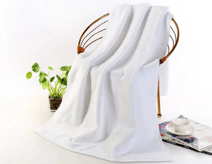 Egyptian Cotton beach towel Terry Bath Towels bathroom 70*140cm 650g Thick Luxury Solid for SPA Bathroom Bath Towels for Adults by eprolo