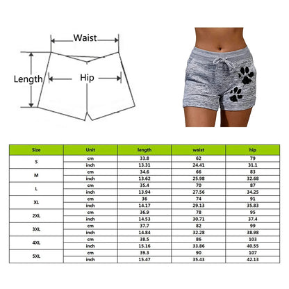 Women Beach Casual Sport Shorts by eprolo