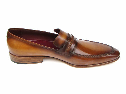 Paul Parkman Men's Loafer Brown Leather Shoes