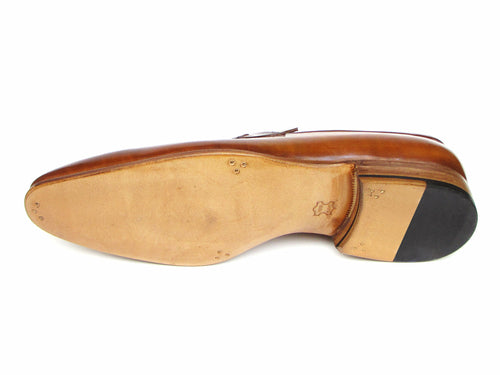 Paul Parkman Men's Loafer Brown Leather Shoes