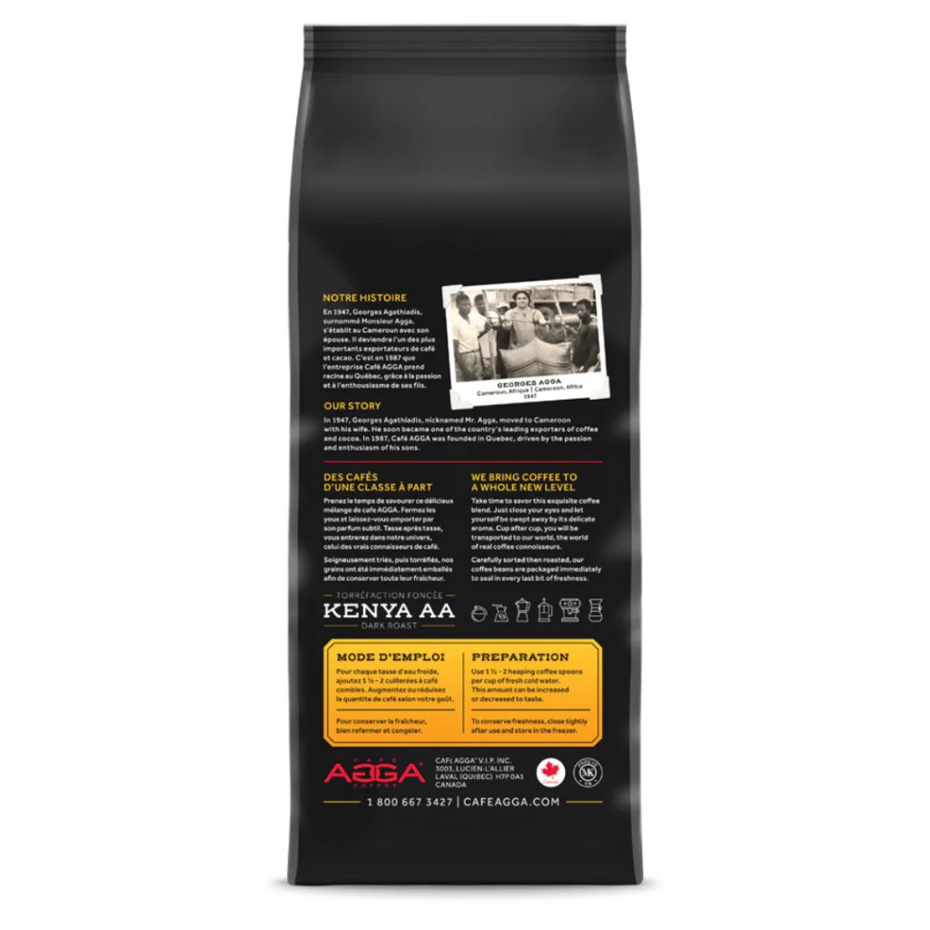 KENYA AA DARK ROAST 908 G - BEANS-2