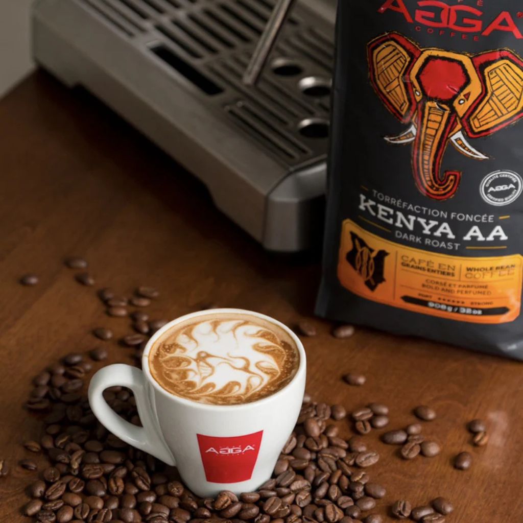KENYA AA DARK ROAST 908 G - BEANS-3