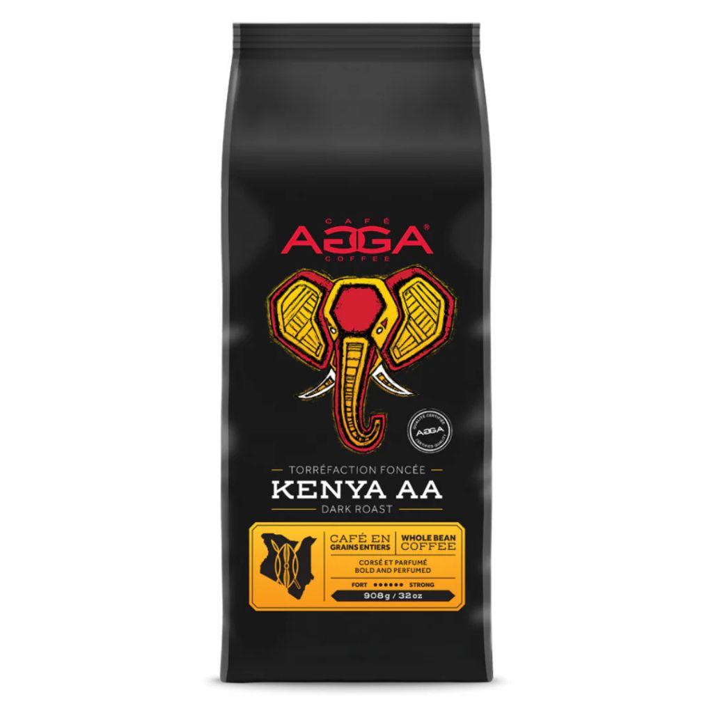 KENYA AA DARK ROAST 908 G - BEANS-0