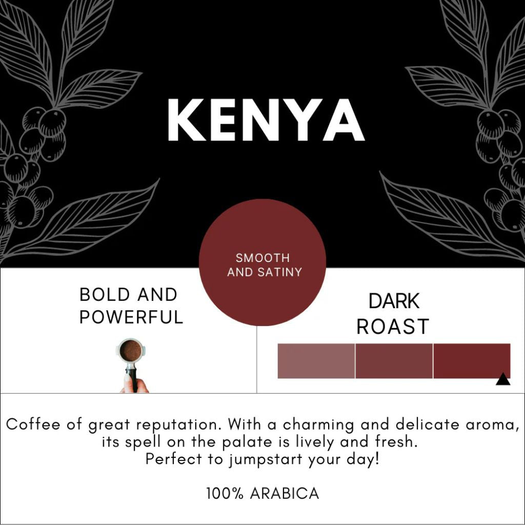 KENYA AA DARK ROAST 908 G - BEANS-4