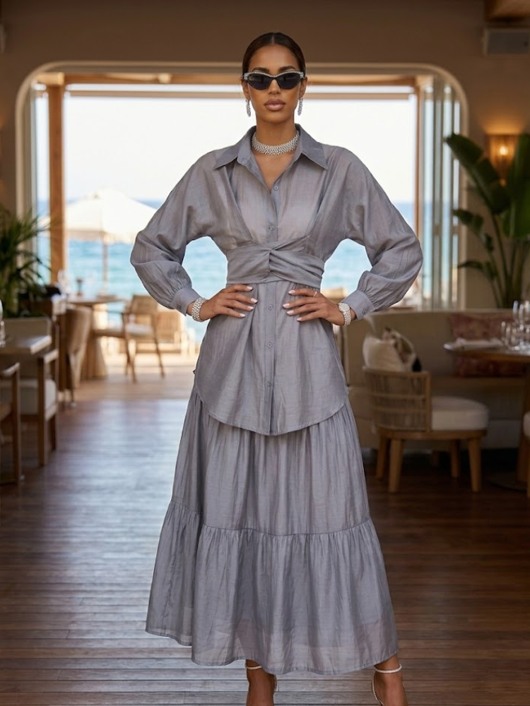 Matching Set Women's CALA CONTA New Collection - Summer in IBIZA - BYMANYC ® New York-1