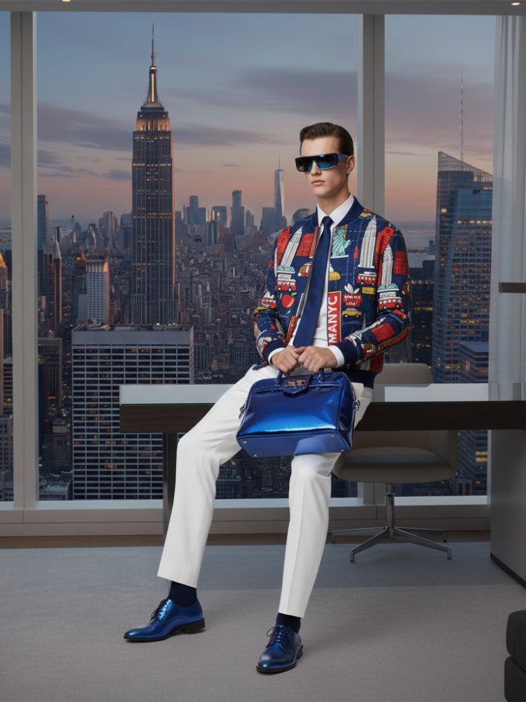 Men's CHELSEA Bomber Jacket BYMANYC ® New York-0