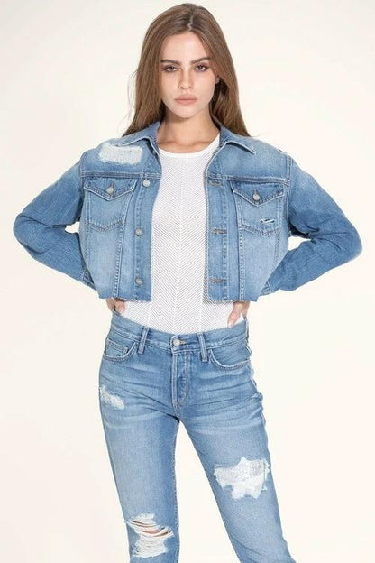 Pixie Jacket In Good Times by JeansDenim.Store