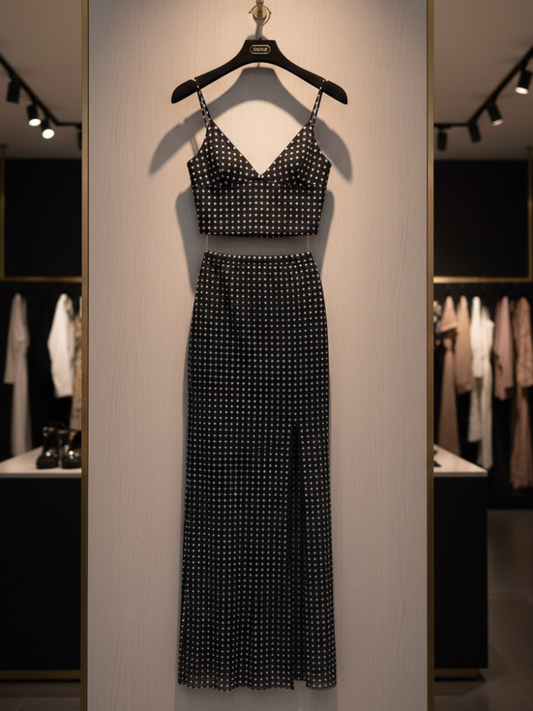 Polka Dot Mesh Set • SOHO New Collection BYMANYC ® New York-1