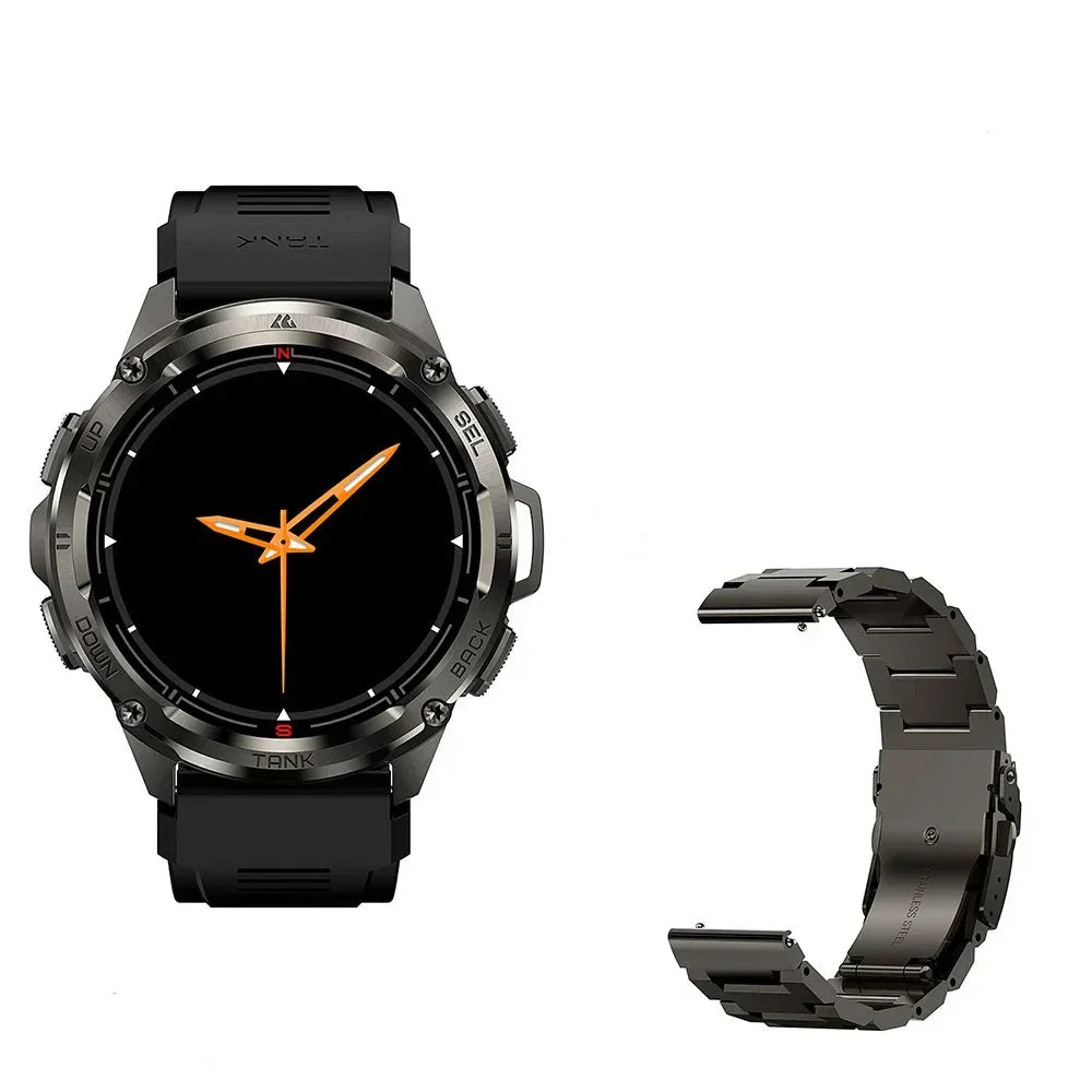 Montre connectée GPS Ultra – Tracker d'activité numérique 470 mAh avec Bluetooth