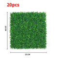 Evergreen Elegance: Artificial Boxwood Hedge Panels for Effortless Indoor and Outdoor Decor-5
